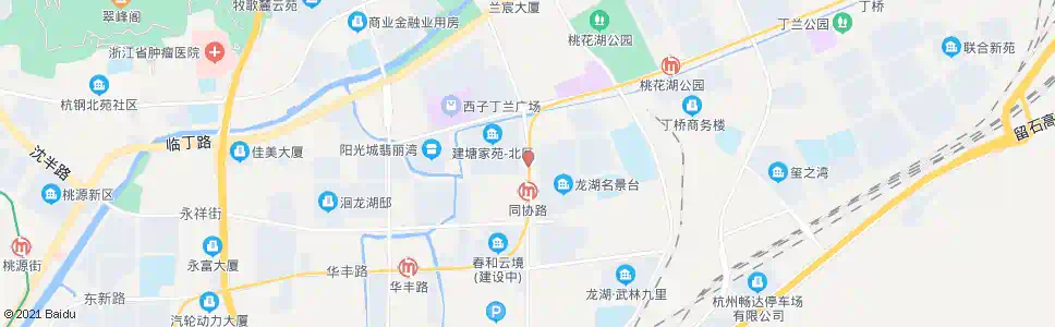 杭州五会港桥_公交站地图_杭州公交_妙搜公交查询2025