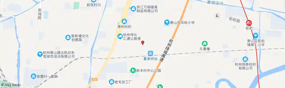 杭州城郊村_公交站地图_杭州公交_妙搜公交查询2025