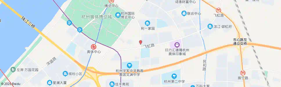 杭州合利桥_公交站地图_杭州公交_妙搜公交查询2025