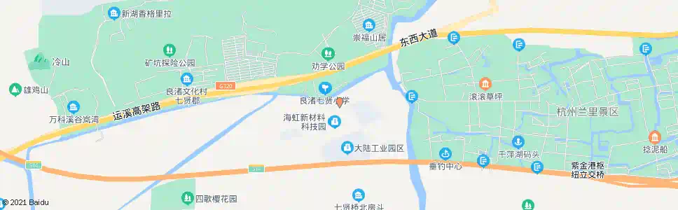 杭州东庄_公交站地图_杭州公交_妙搜公交查询2025