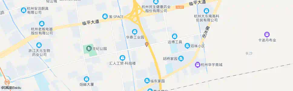 杭州北沙路新丝路口_公交站地图_杭州公交_妙搜公交查询2025