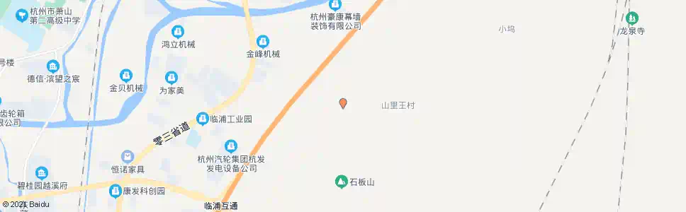 杭州三泉王_公交站地图_杭州公交_妙搜公交查询2025