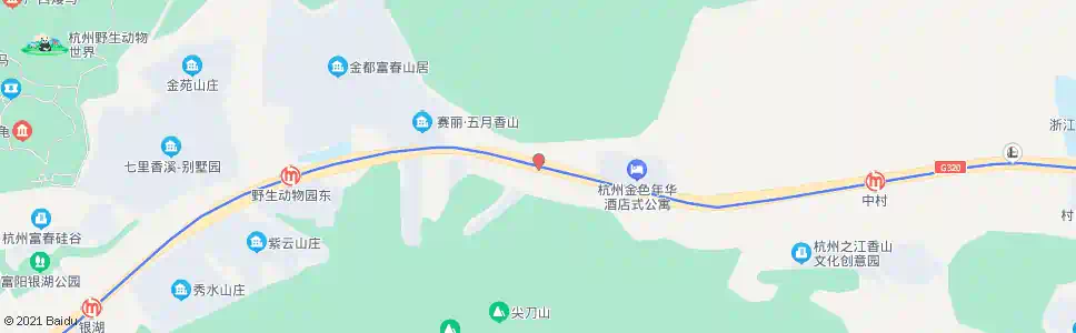 杭州金家岭_公交站地图_杭州公交_妙搜公交查询2025