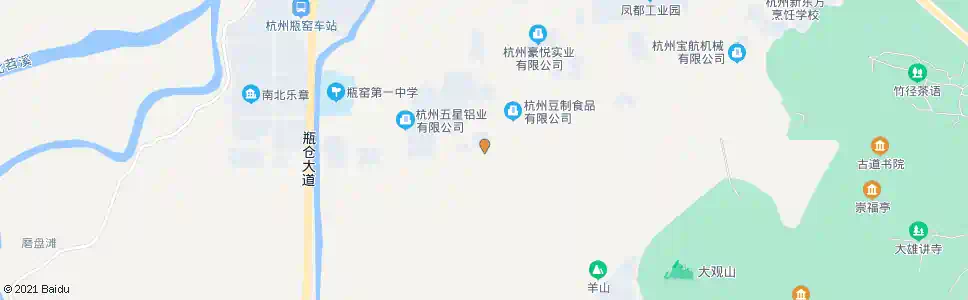 杭州北村路口_公交站地图_杭州公交_妙搜公交查询2025