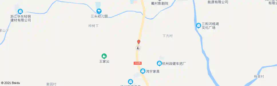 杭州戴家山_公交站地图_杭州公交_妙搜公交查询2025