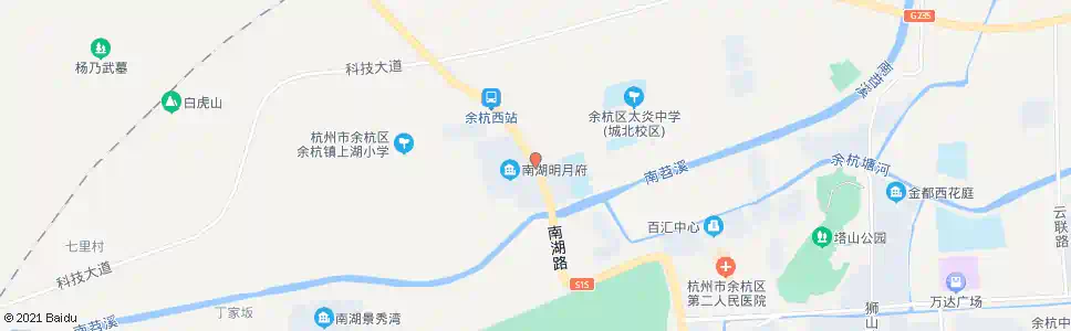 杭州德裕路口_公交站地图_杭州公交_妙搜公交查询2025