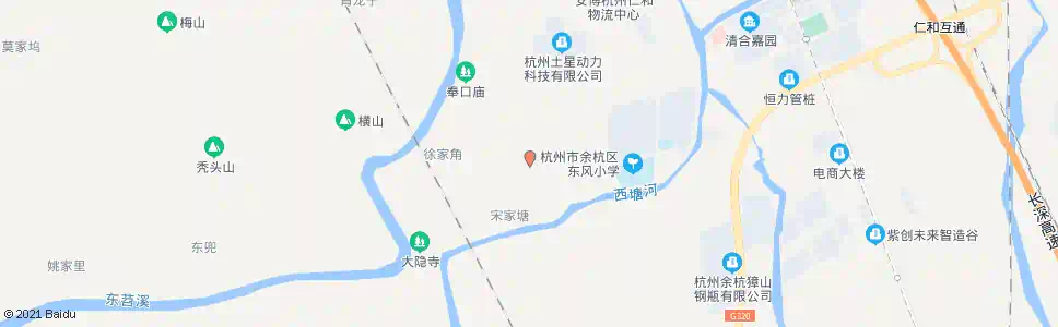 杭州徐家角路口_公交站地图_杭州公交_妙搜公交查询2025