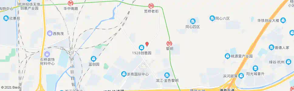 杭州城镇职高_公交站地图_杭州公交_妙搜公交查询2025