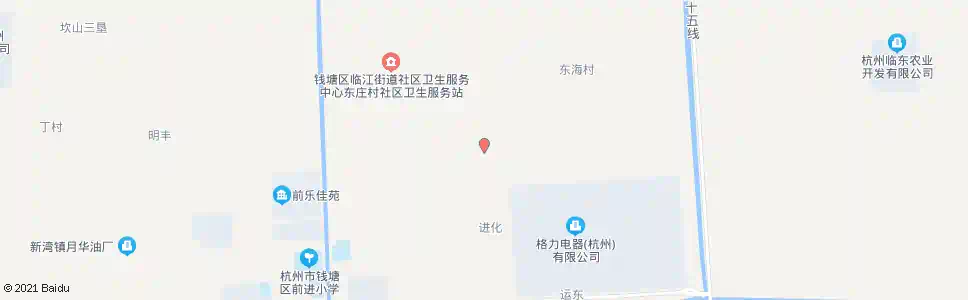 杭州东庄村_公交站地图_杭州公交_妙搜公交查询2025