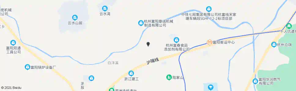 杭州黄泥山_公交站地图_杭州公交_妙搜公交查询2025