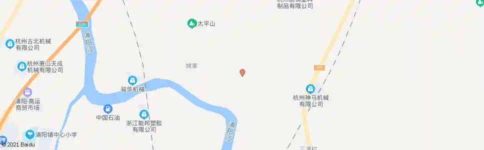 杭州钟家坞南_公交站地图_杭州公交_妙搜公交查询2025