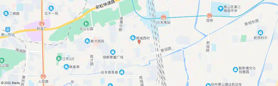 杭州萧山服装市场_公交站地图_杭州公交_妙搜公交查询2025