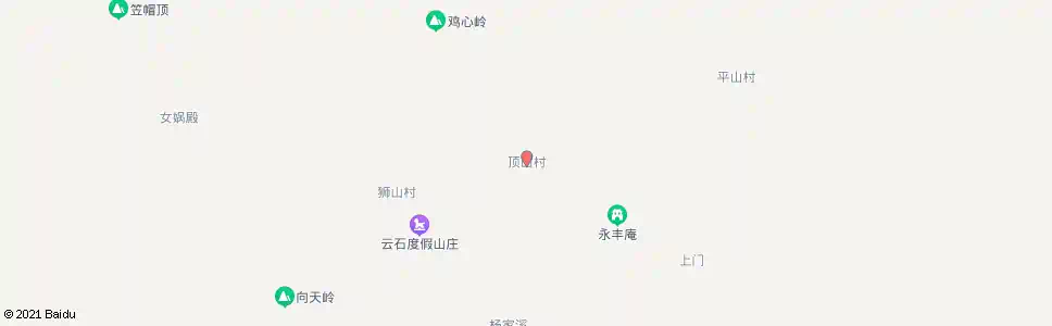 杭州云石顶山村_公交站地图_杭州公交_妙搜公交查询2025