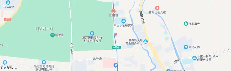 杭州水稻所_公交站地图_杭州公交_妙搜公交查询2025