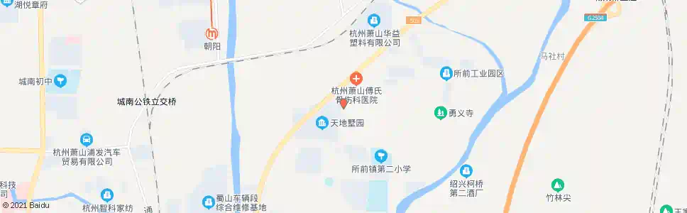 杭州缪家_公交站地图_杭州公交_妙搜公交查询2025