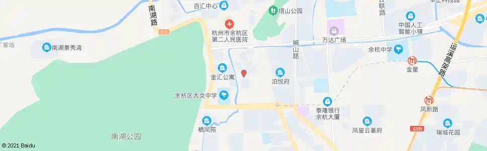杭州联兴路凤凰山路口_公交站地图_杭州公交_妙搜公交查询2025