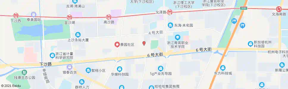 杭州三号路六号大街口_公交站地图_杭州公交_妙搜公交查询2025