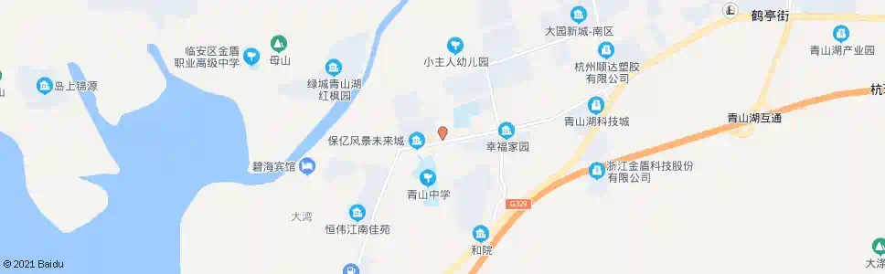 杭州青中街口_公交站地图_杭州公交_妙搜公交查询2025
