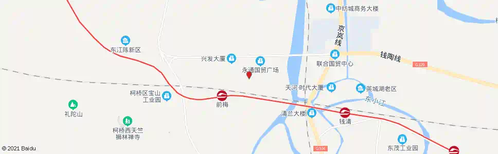 杭州钱清镇政府_公交站地图_杭州公交_妙搜公交查询2025