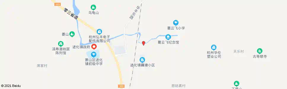 杭州王家闸_公交站地图_杭州公交_妙搜公交查询2025