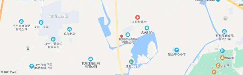 杭州丁山河村_公交站地图_杭州公交_妙搜公交查询2025