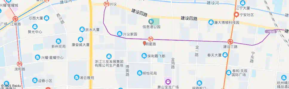 杭州杭州湾信息港公交站_公交站地图_杭州公交_妙搜公交查询2025