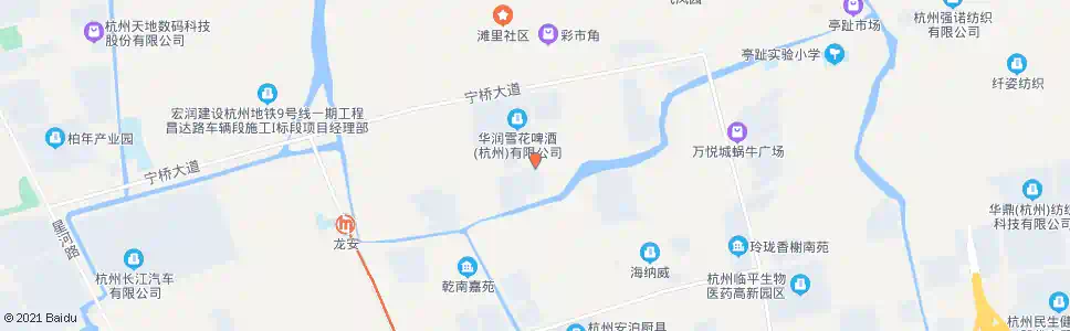 杭州万年路口_公交站地图_杭州公交_妙搜公交查询2025