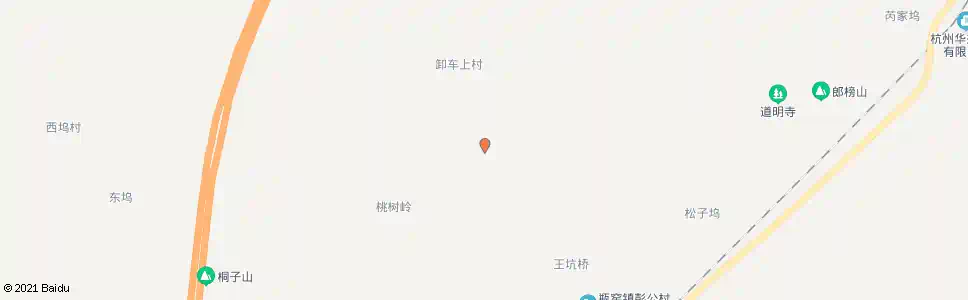 杭州桃树岭脚_公交站地图_杭州公交_妙搜公交查询2025
