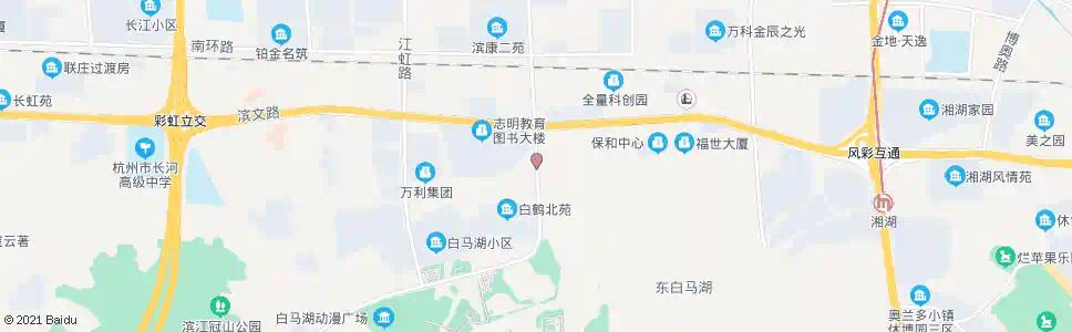 杭州江晖南路滨文路口_公交站地图_杭州公交_妙搜公交查询2025