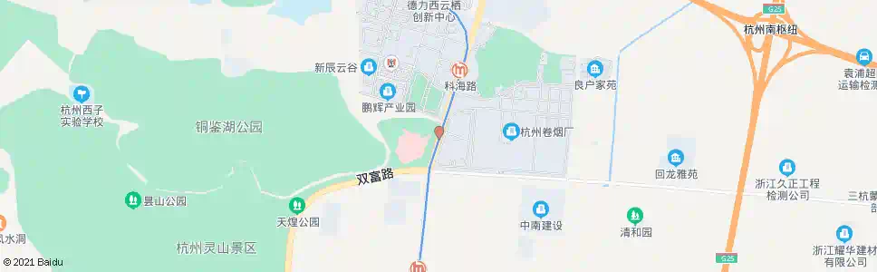 杭州鲤鱼山_公交站地图_杭州公交_妙搜公交查询2025