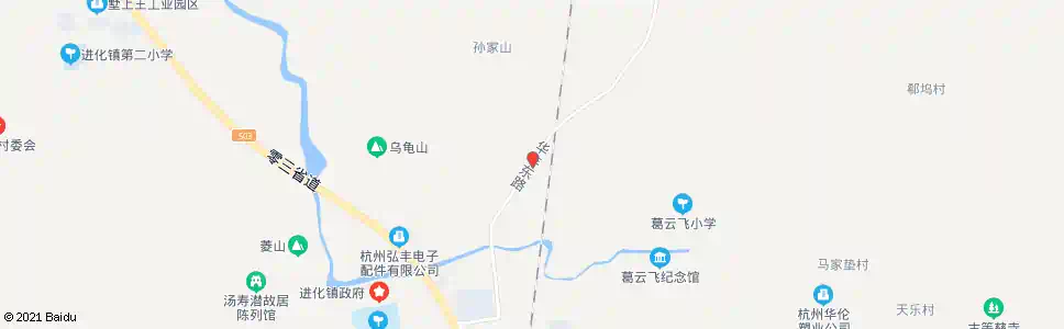 杭州沈家埭叉口_公交站地图_杭州公交_妙搜公交查询2025