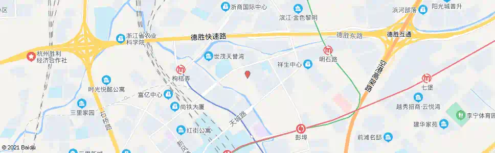 杭州焦家兜_公交站地图_杭州公交_妙搜公交查询2025