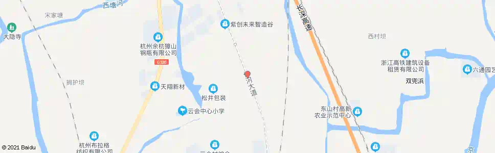 杭州东山前_公交站地图_杭州公交_妙搜公交查询2025