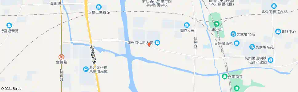 杭州西杨村_公交站地图_杭州公交_妙搜公交查询2025