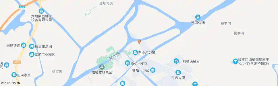 杭州塘栖路里仁路口_公交站地图_杭州公交_妙搜公交查询2025