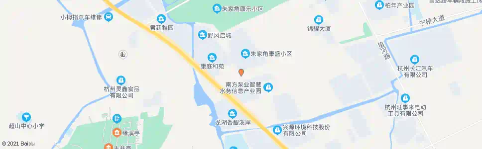 杭州兴盛路宁桥大道口_公交站地图_杭州公交_妙搜公交查询2025