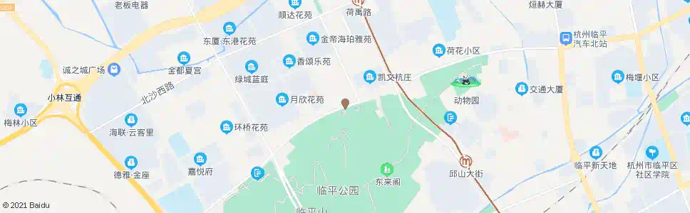 杭州翁家山(余杭区)_公交站地图_杭州公交_妙搜公交查询2025