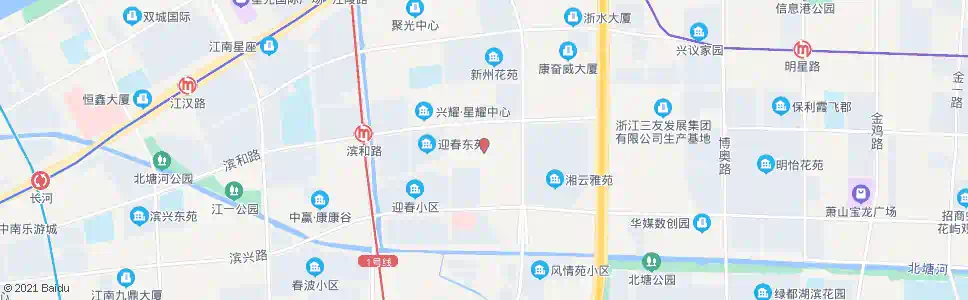 杭州新联路江汉东路口_公交站地图_杭州公交_妙搜公交查询2025