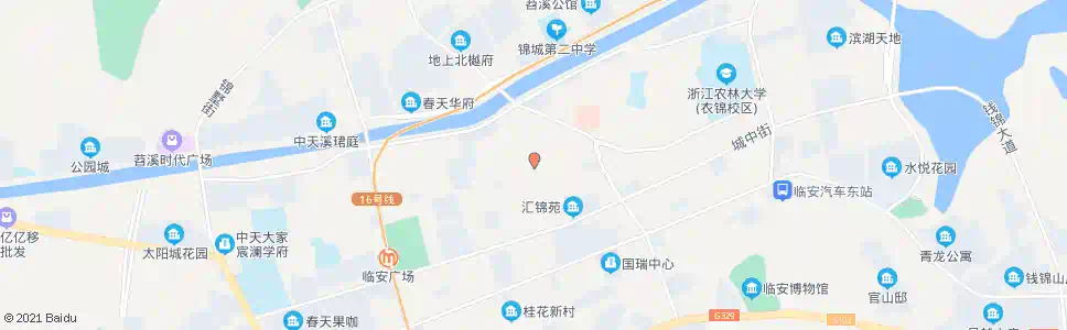 杭州新民街口_公交站地图_杭州公交_妙搜公交查询2025
