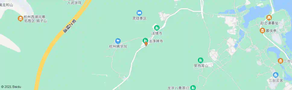 杭州中天竺_公交站地图_杭州公交_妙搜公交查询2025