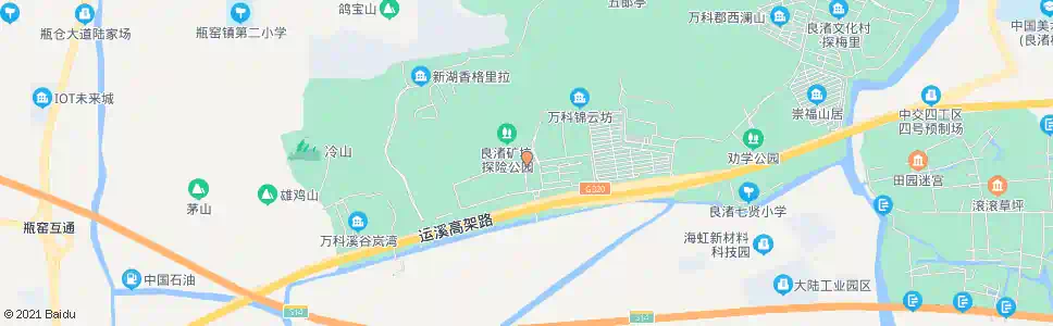 杭州七贤郡_公交站地图_杭州公交_妙搜公交查询2025