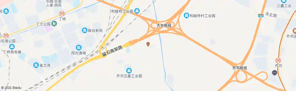 杭州大井加油站_公交站地图_杭州公交_妙搜公交查询2025