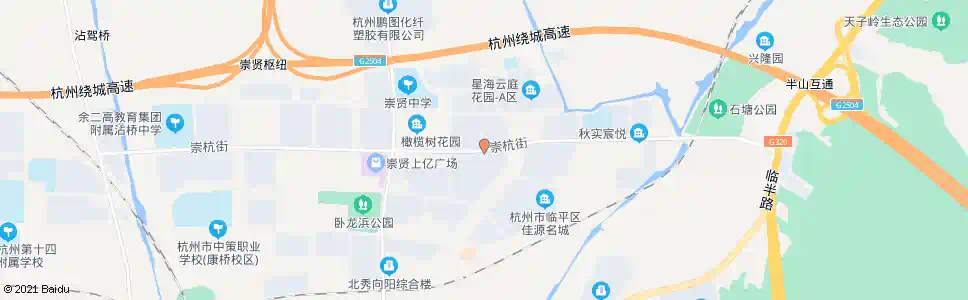 杭州锦昌年华小区_公交站地图_杭州公交_妙搜公交查询2025