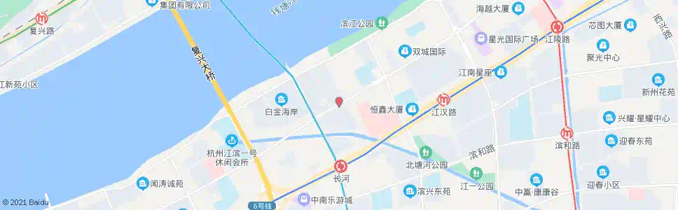 杭州北塘闸_公交站地图_杭州公交_妙搜公交查询2025