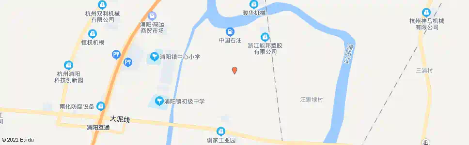 杭州谢家_公交站地图_杭州公交_妙搜公交查询2025