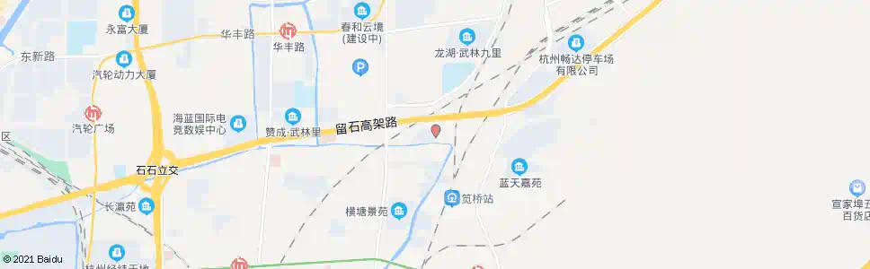 杭州九应工程_公交站地图_杭州公交_妙搜公交查询2025