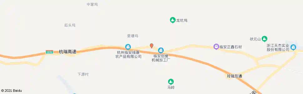 杭州雅坞_公交站地图_杭州公交_妙搜公交查询2025