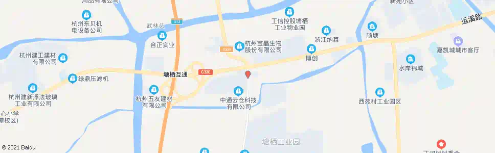 杭州砖瓦厂_公交站地图_杭州公交_妙搜公交查询2025