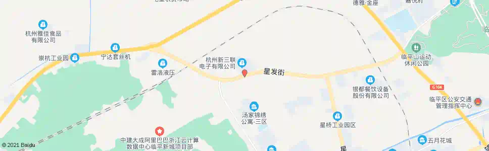 杭州三联_公交站地图_杭州公交_妙搜公交查询2025