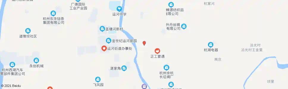 杭州后庙村_公交站地图_杭州公交_妙搜公交查询2025